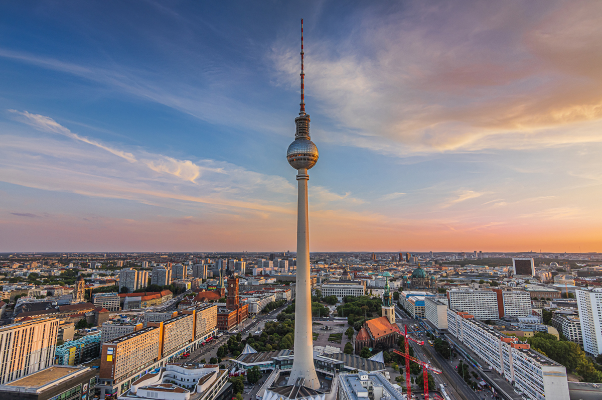 High rise building at Berlin Alexanderplatz