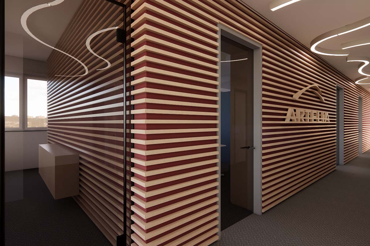 Umgestaltung Headquarter ARTELIA GmbH